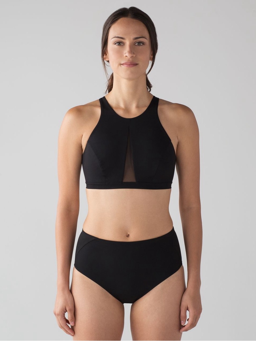 lululemon athletica Black High-Neck Bikini Top
